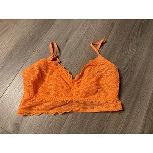 PINK orange bralette